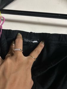 Black Casual Shorts
