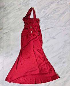Savana Halter Neck Maxi Dress