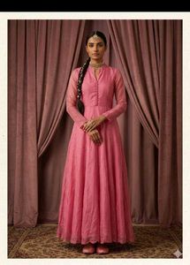 Pink Anarkali Gown