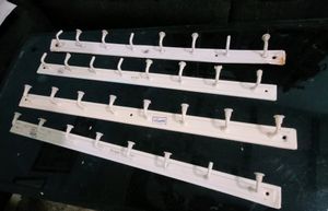 4 Set Cloth Hanger High Quality Metal Rail 8