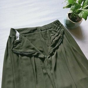 Olive Skirt [Free Delivery]