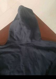 Fleece wool Black Hoodie