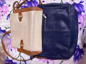 Chic Color Block Crossbody Bag
