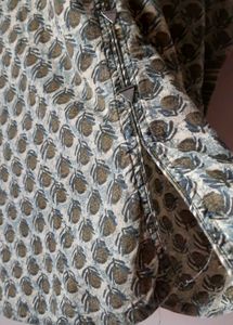 Unique Block Print Vegetable Color Tunic