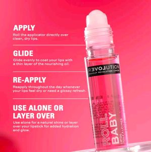 Makeup Revolution Relove Roll Baby Lip Oil - Goji
