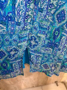 Blue Bohemian kurta set