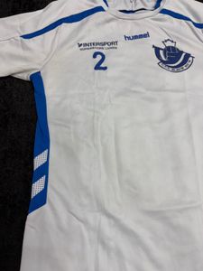 Hummel White Blue Jersey