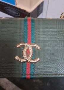 Green Crossbody. handbag