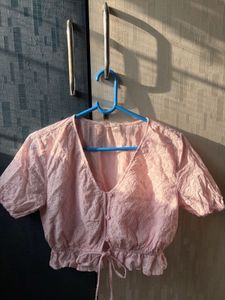 Chic Eyelet Lace Crop Top