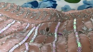 Embellished Peach Lehenga