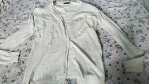 Classic Cream Cardigan