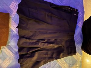 Black Pleated Skirt