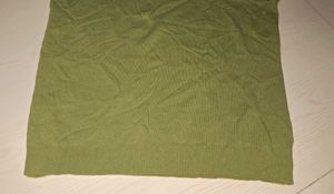 Olive Green Turtle Neck Top