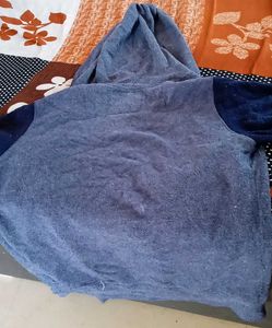 Blue hoodie_used