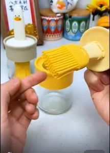 Cute Duck Oil Brush Bottle