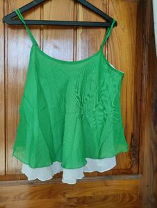 Blue &amp; Green Top(2)For Womens