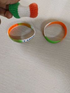 Tricolor Hair Tie &amp; Bracelets