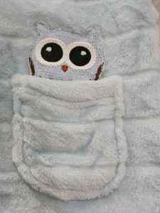 Cute Owl Fleece Vest for Kids