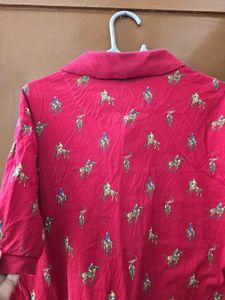 Ralph Lauren Red Polo Shirt