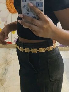 Gold Metal Belt combo