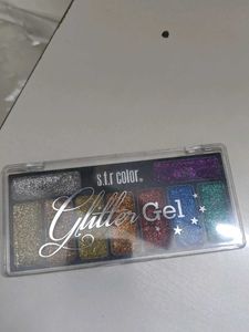 SFR Color Glitter Gel Palette