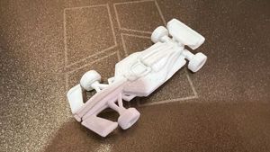 Formula 1 Kit Card - 3d printed duel color