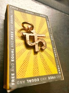 Hindi फ Initial F Gold Plated Jewellery Charm