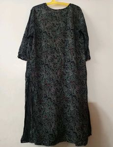Elegant Paisley Print Kurta 🖤