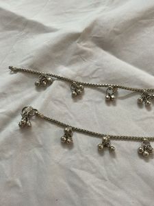 Beautiful Anklets with Bell Charms