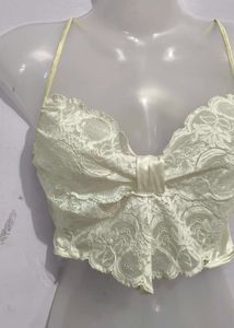 Sheer Lace Cami Top