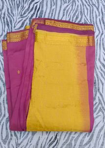 pure Kanchi pattu saree