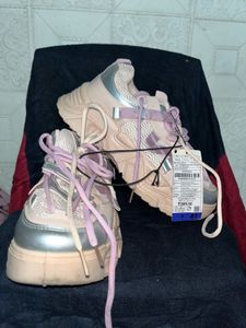 Pink Chunky Sneakers