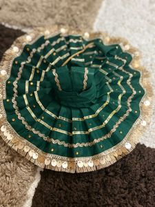 Elegant Teal Laddu gopal  dress 1 Set