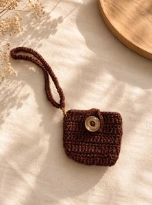 Handmade Crocheted Card Holder