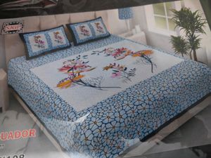 Pure Cotton Bedsheet Wth Pillow Cover