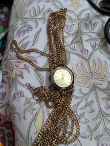 Elegant Gold Chain Watch