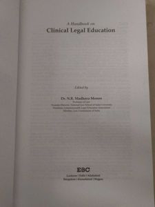 Clinical Legal Education Book