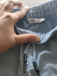 Light Blue Cargo Pants