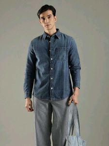 Tommy Hilfiger Blue Denim Shirt