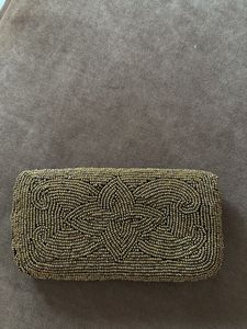 Exquisite Beaded Clutch Bag