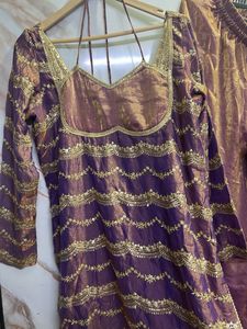 Fendi Silk Suit with garara