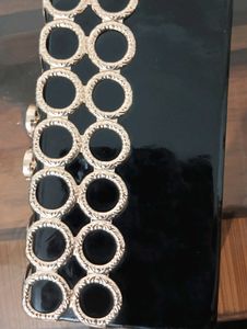 Black Stone Clutch