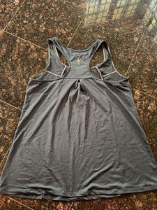Gray Workout Tank Top