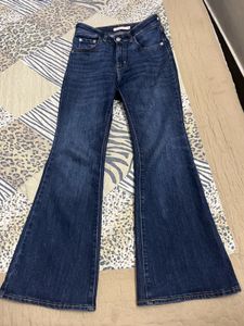 Levi's Flared Blue Jeans