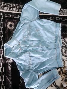 Light Blue Denim Jacket Size XL