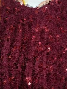 Sparkly Sequin &amp; Fringe Mini Dress