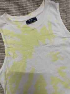 Trendy Tie-Dye Cropped Tank Top