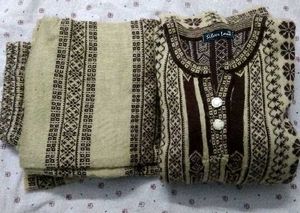woolen kurta set