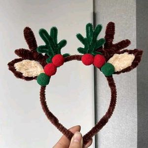 Cute Reindeer Christmas Headband