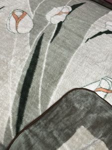 Elegant Floral Blanket